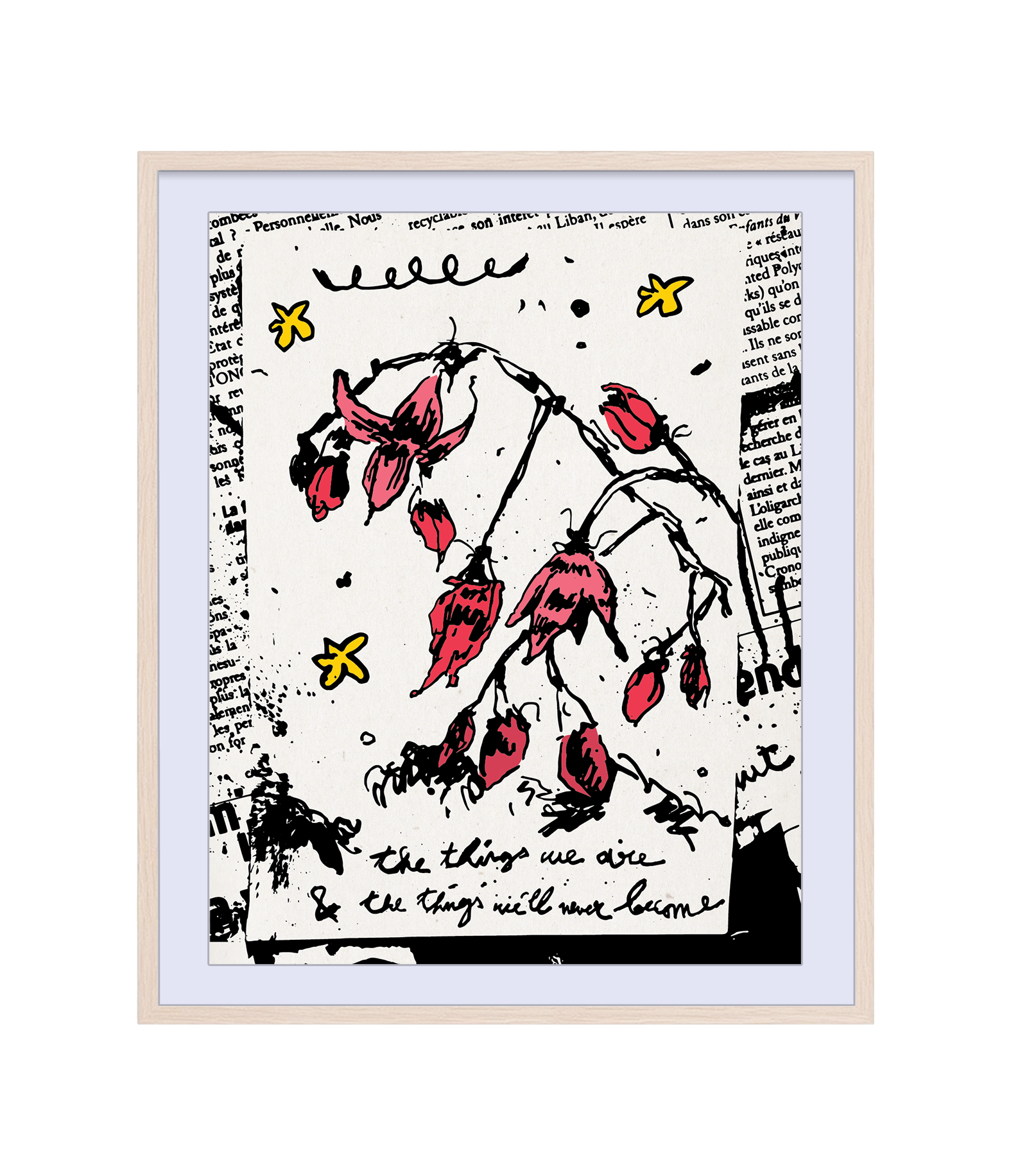 the things we are & the things we'll never become